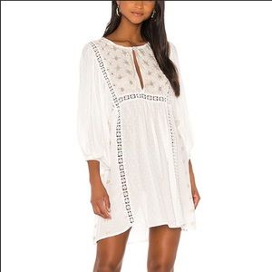 Free People Charlotte Tunic in Ivory size Small